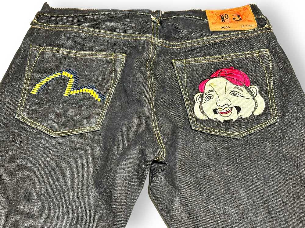 Y2K Evisu No 3 Japanese Denim Jeans - image 3