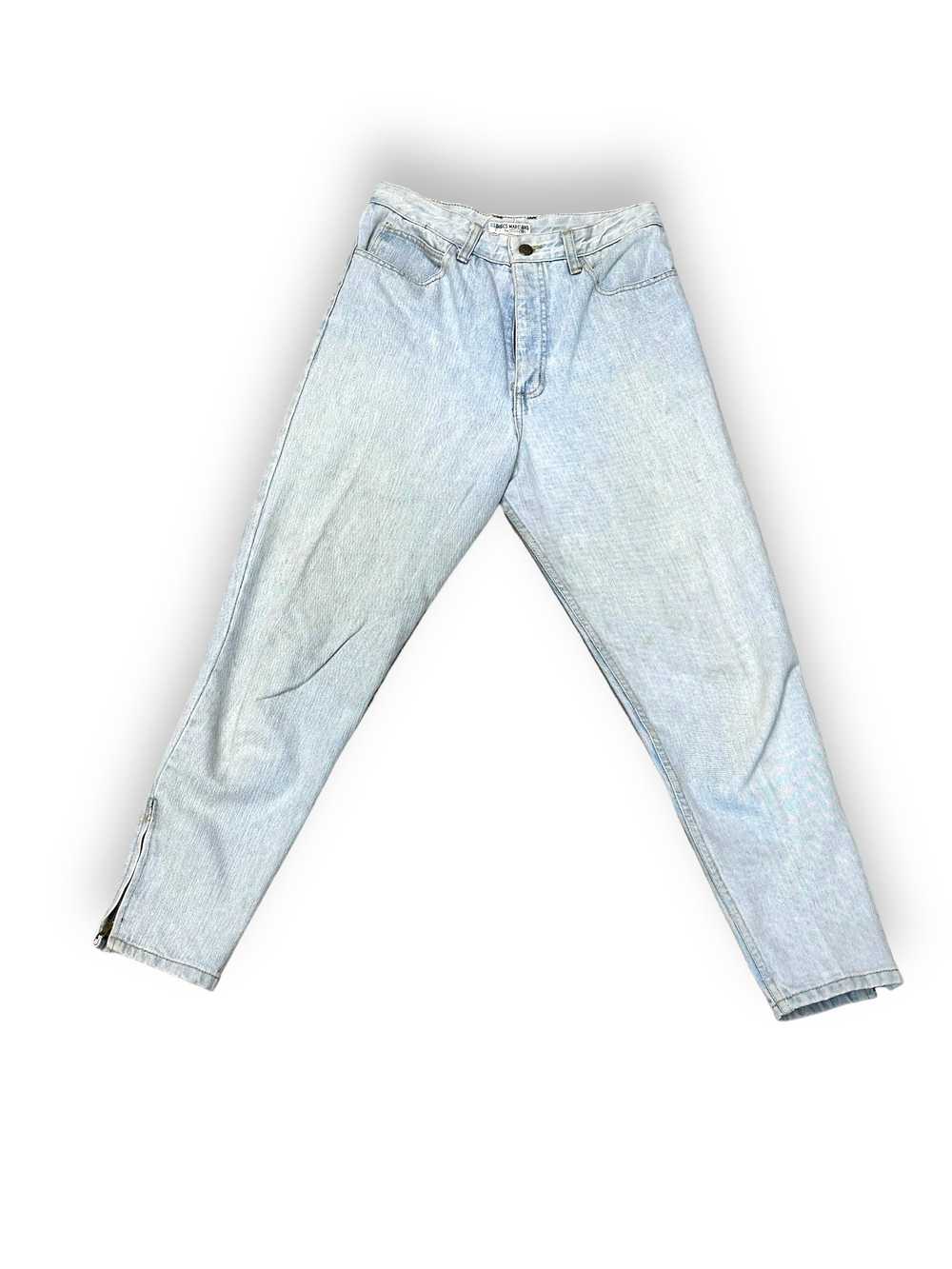 1980s Guess? Light Wash Jeans - image 1