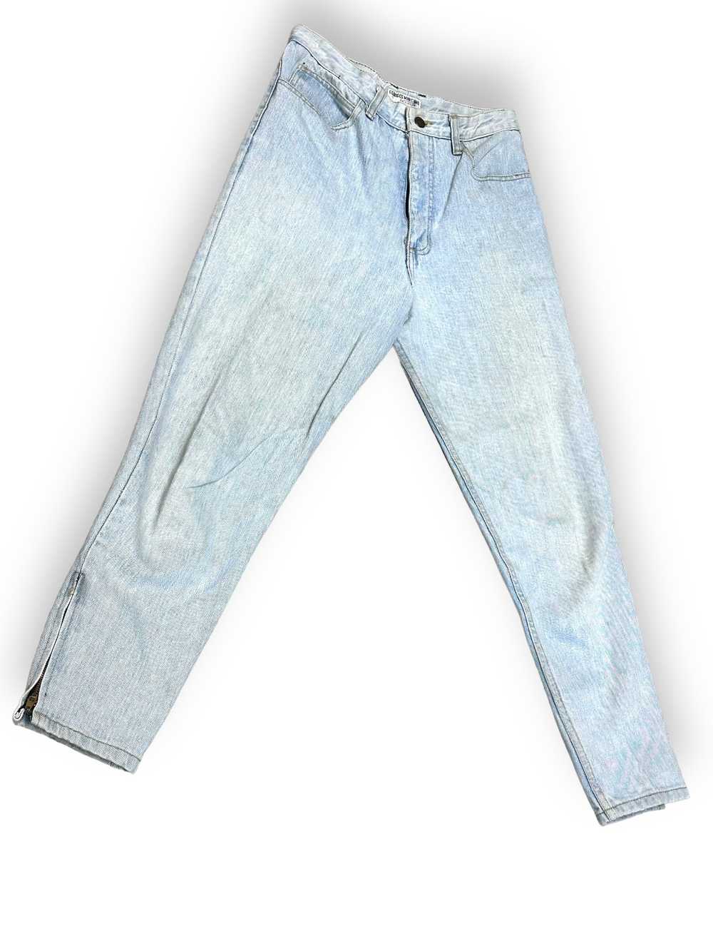 1980s Guess? Light Wash Jeans - image 2