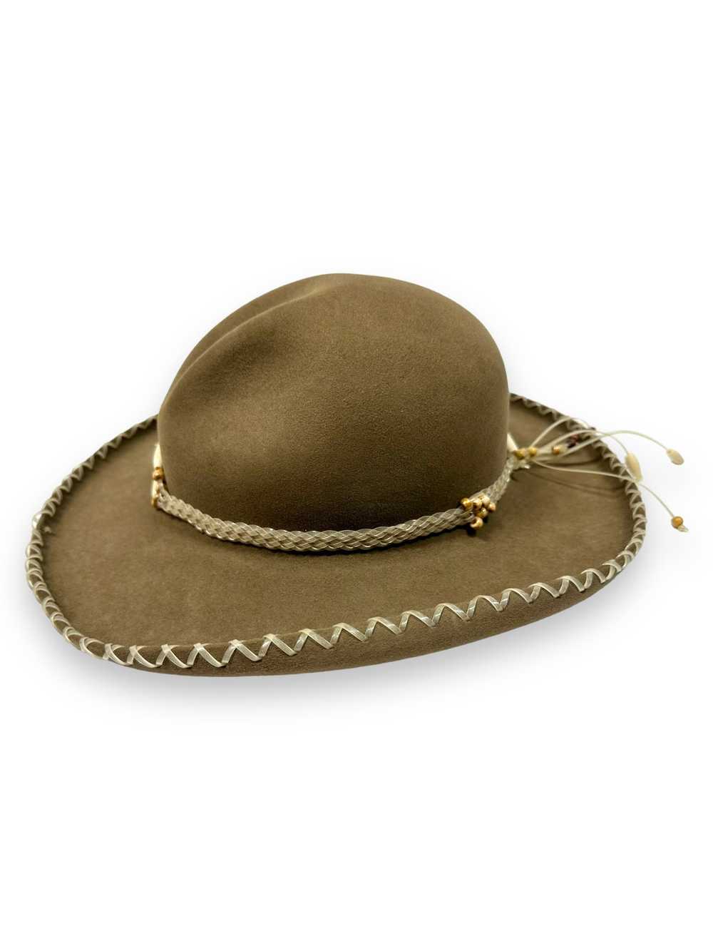 Vintage “Jackson Hole” Cowgirl Hat - image 2