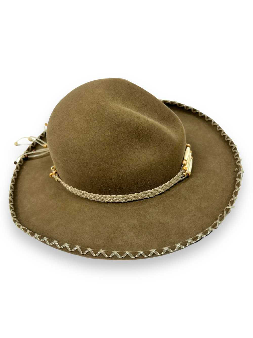 Vintage “Jackson Hole” Cowgirl Hat - image 3