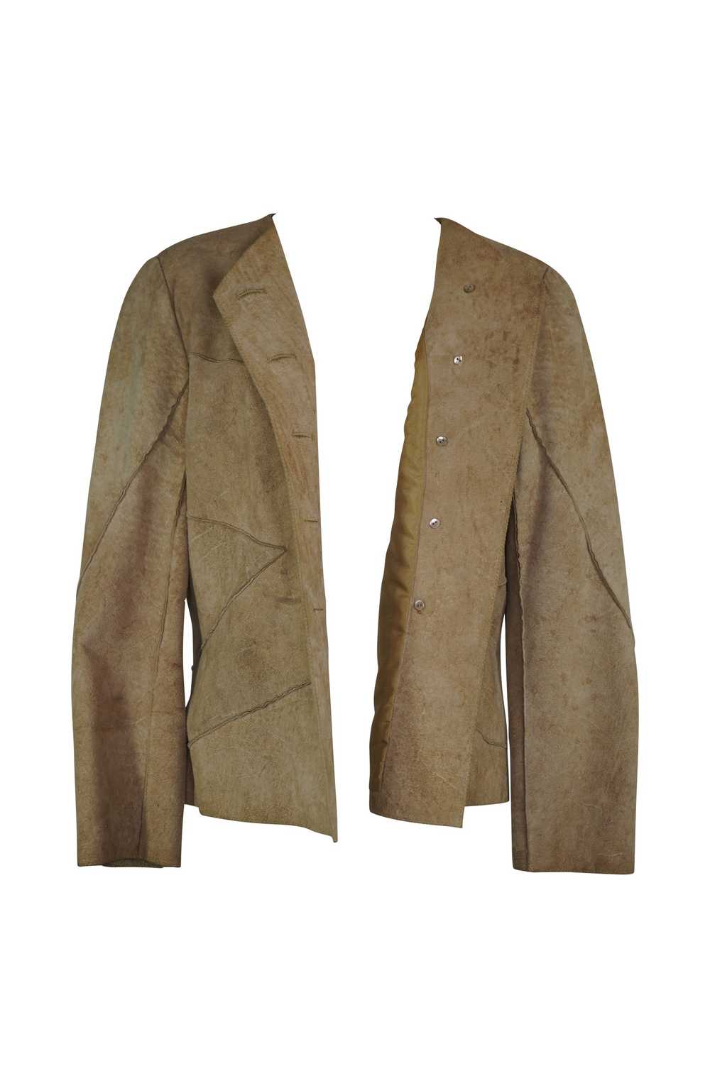 1990s Chanel Camel Suede Blazer (P14817V00694) - image 6