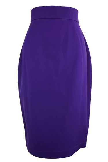 1990s Thierry Mugler Purple Tulip Skirt
