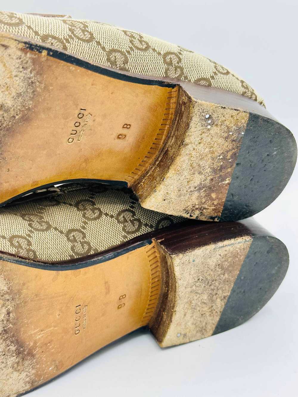 1970's Gucci Monogram Horse bit Loafers - image 6