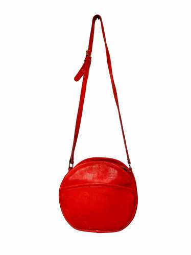 Andersonville: Red Circular Coach Crossbody Bag (1