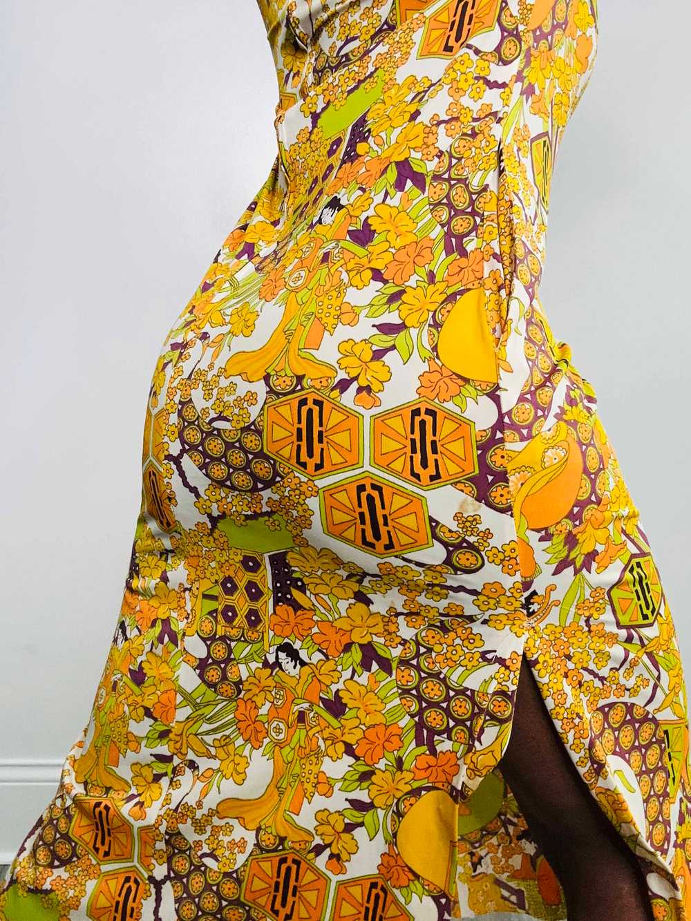 Vintage Oriental Dress (1960's) - image 3