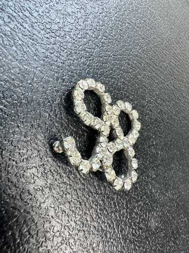 1998 Rhinestone Brooch - image 1