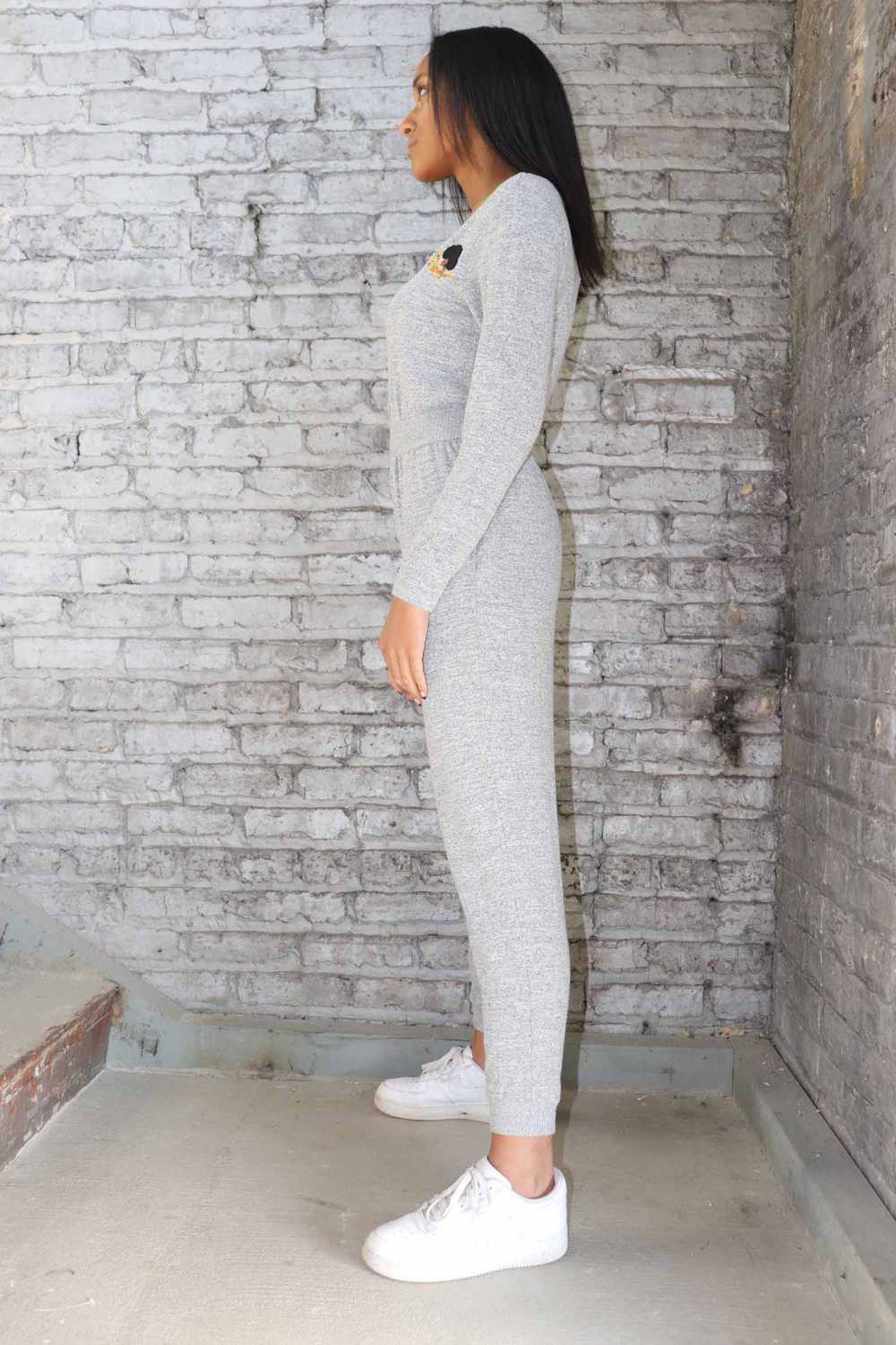 Kameo Cotton Gray Jumpsuit - image 3