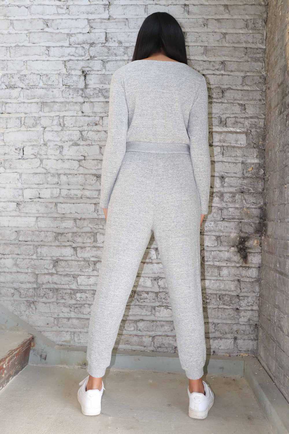 Kameo Cotton Gray Jumpsuit - image 4