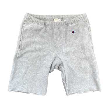 Early 80s Cut-off Champion Reverse Weave Shorts -… - image 1