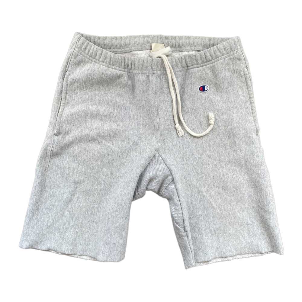 Early 80s Cut-off Champion Reverse Weave Shorts -… - image 2