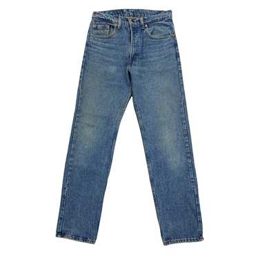 Faded ‘90s Levi’s 505 Denim Jeans - Medium Wash -… - image 1