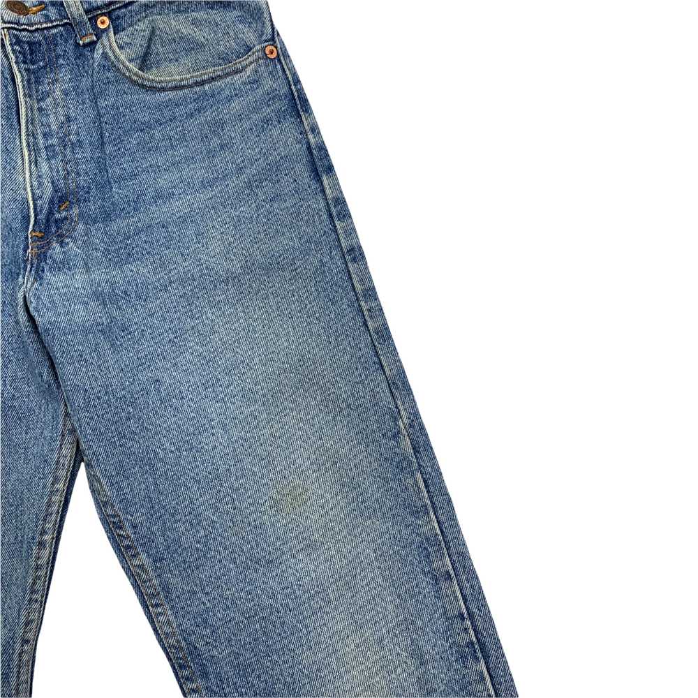 Faded ‘90s Levi’s 505 Denim Jeans - Medium Wash -… - image 3