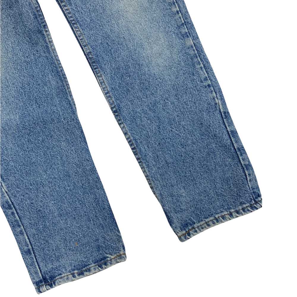 Faded ‘90s Levi’s 505 Denim Jeans - Medium Wash -… - image 5