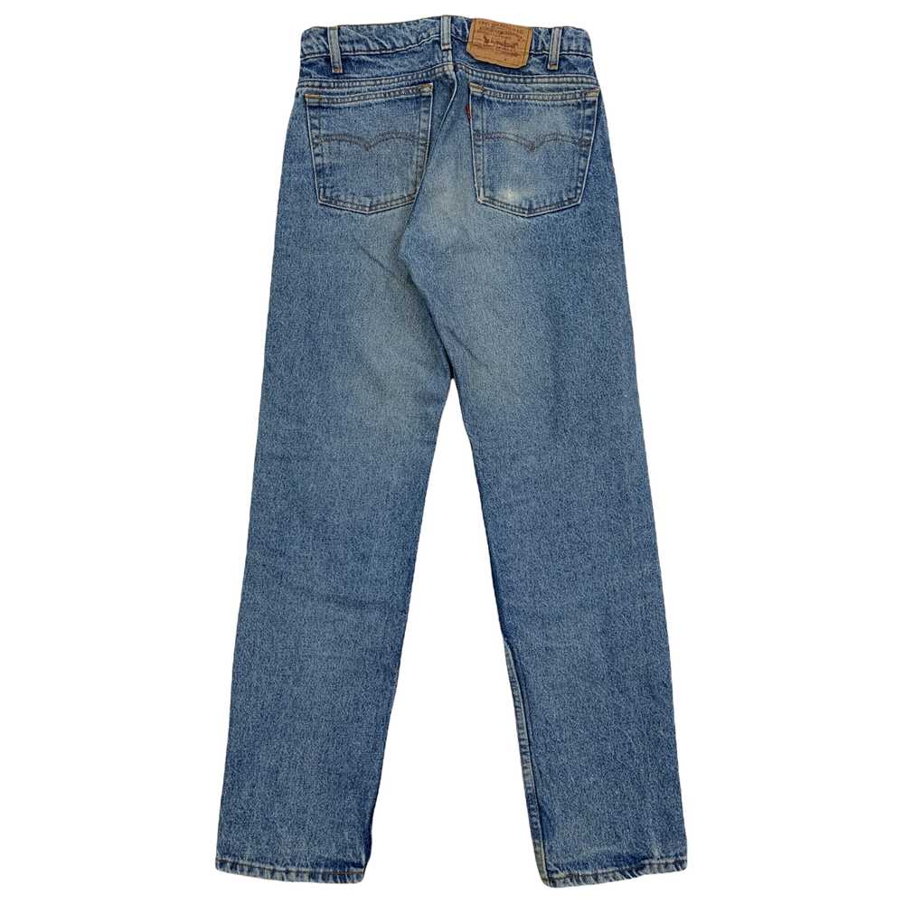 Faded ‘90s Levi’s 505 Denim Jeans - Medium Wash -… - image 9