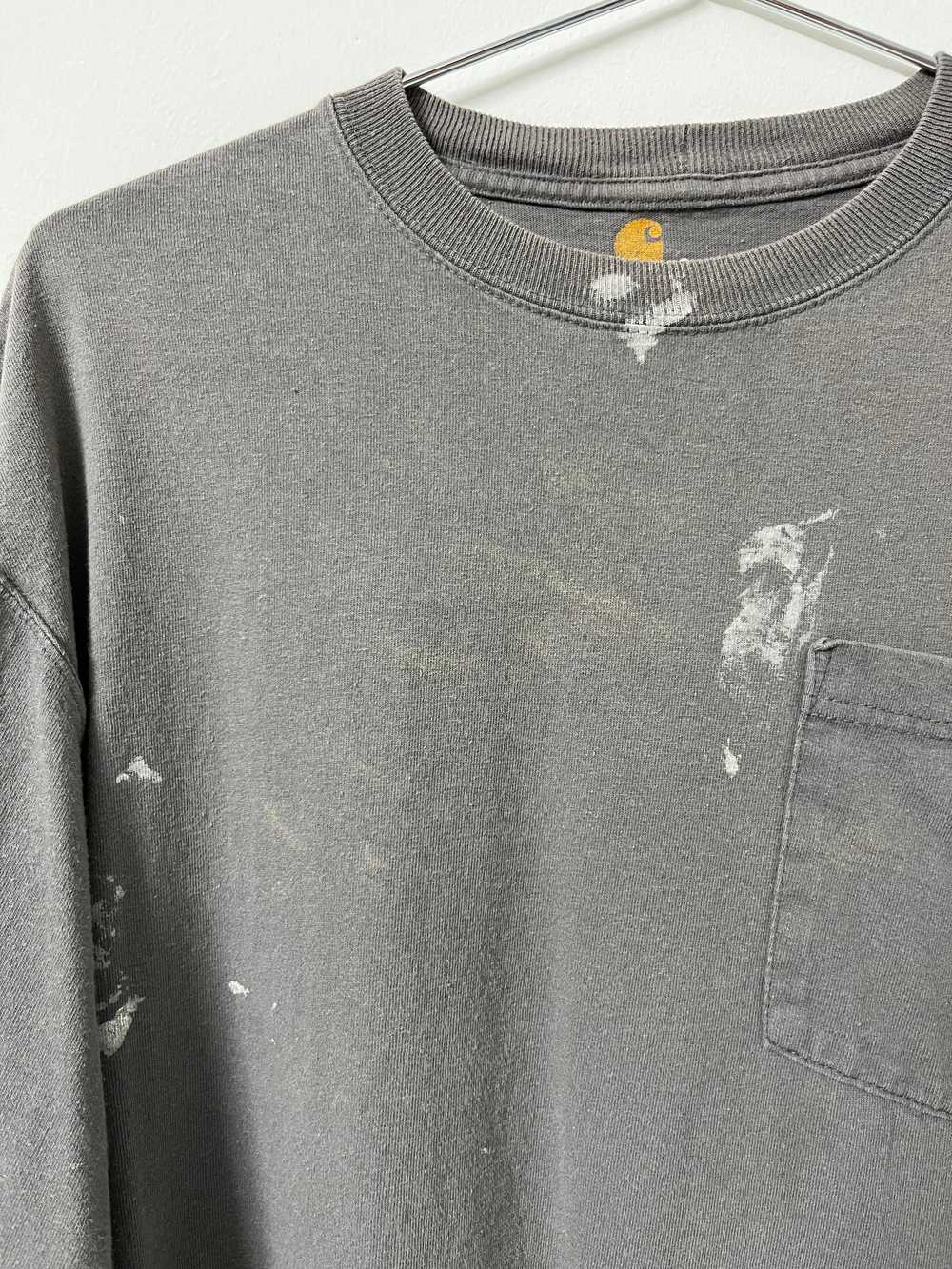 Vintage Carhartt Distressed Painter Longsleeve Po… - image 7