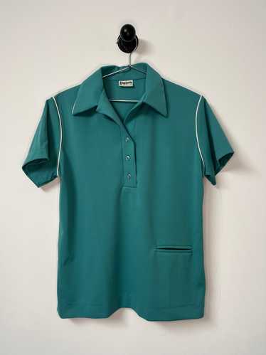 1970s ‘Varsity Lanes’ Bowling Shirt Polo Brand New