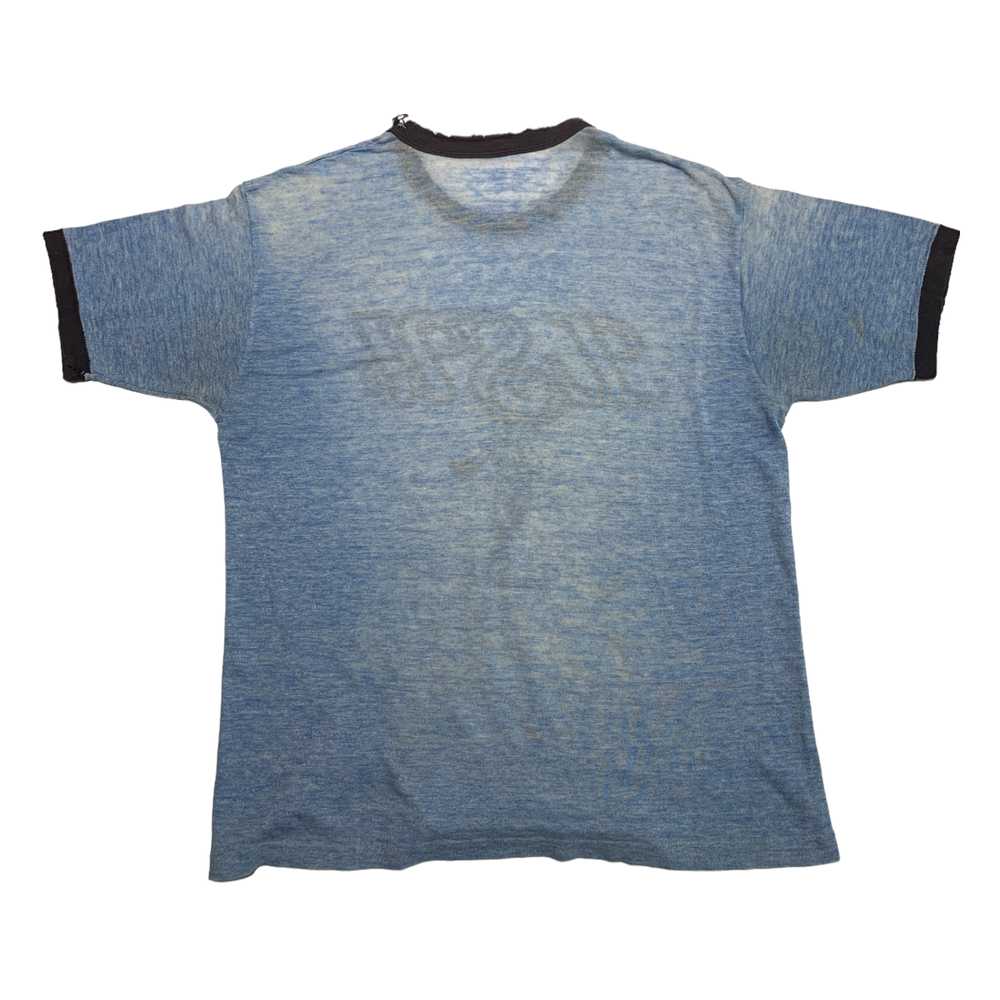 70s LSU Basketball Ringer T-Shirt Incredible Wear… - image 6