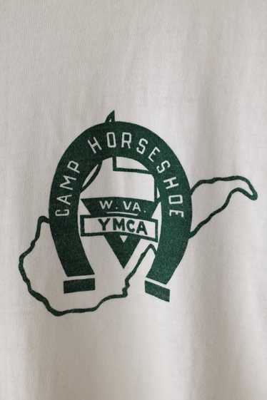 1960s Champion YMCA Camp Ringer T Shirt