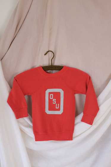 1980s Kids 4/5 OSU Raglan Sweatshirt