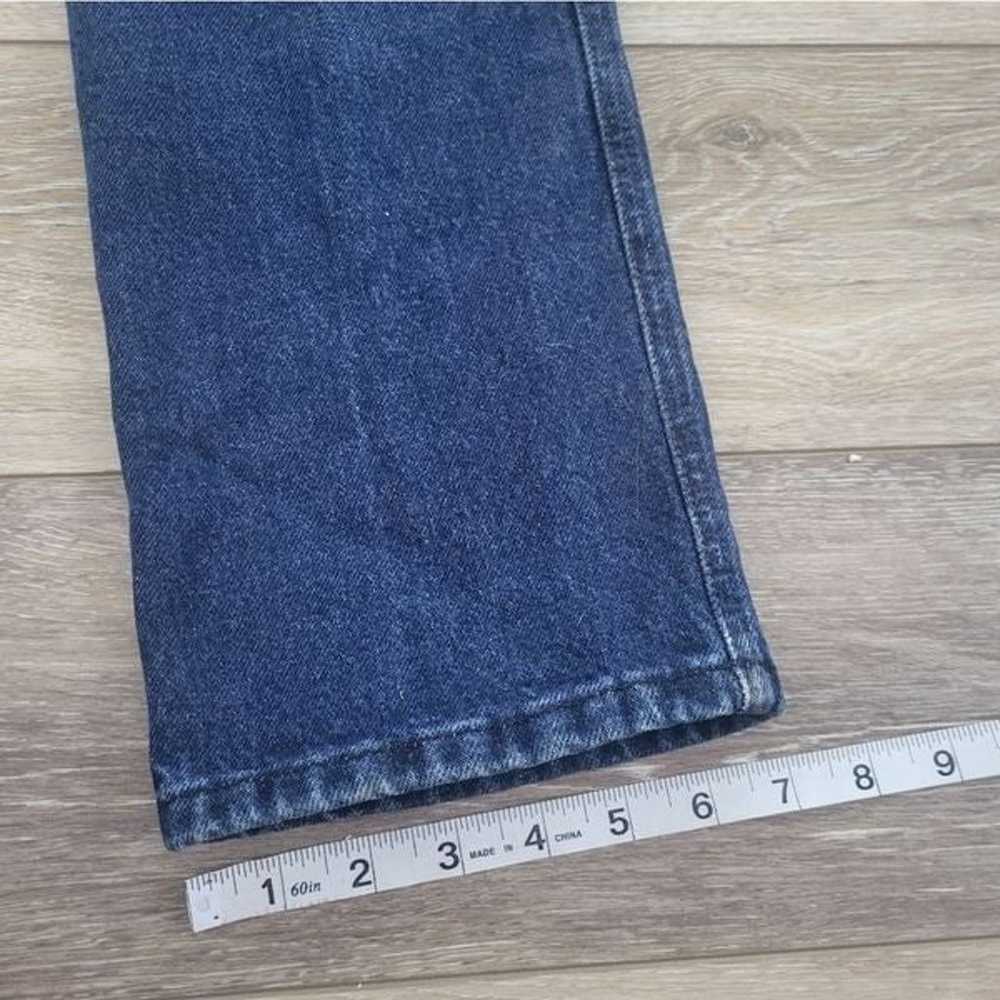 Vintage Rockies jeans xs TALL  dark blue  denim s… - image 11