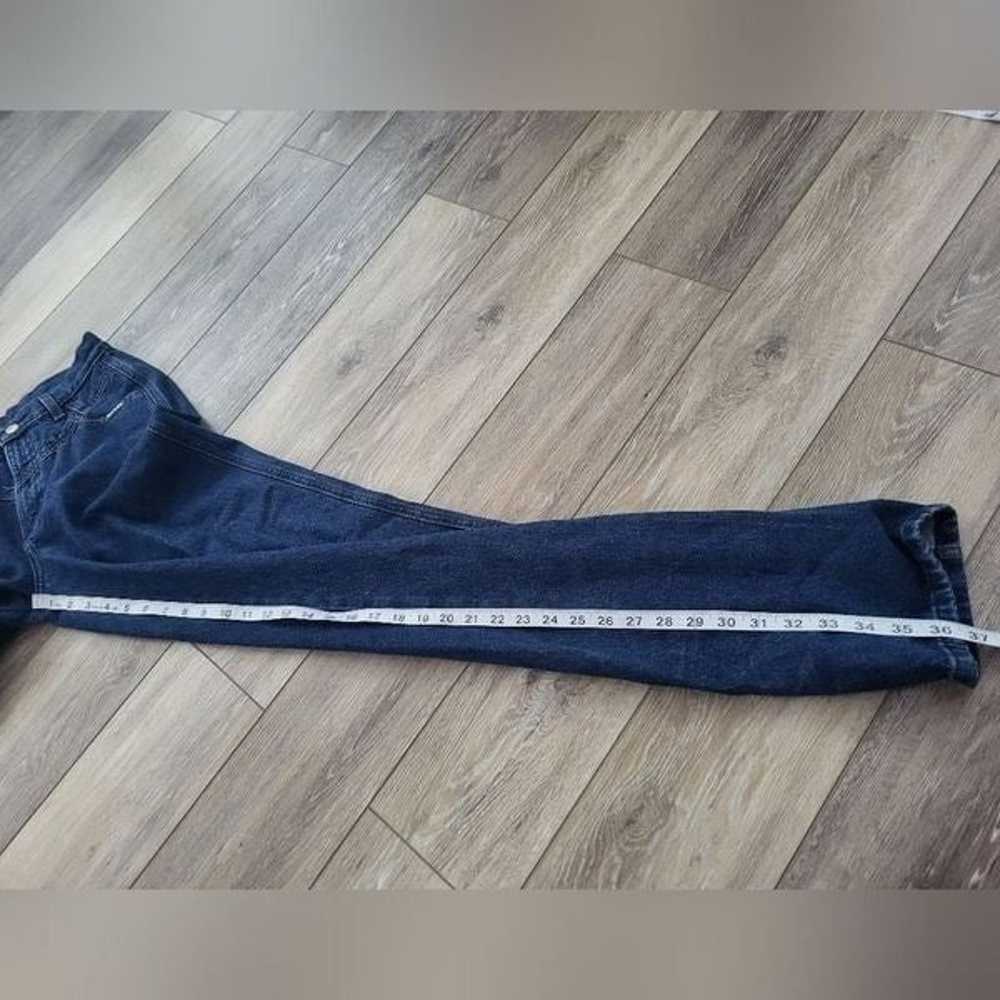 Vintage Rockies jeans xs TALL  dark blue  denim s… - image 5