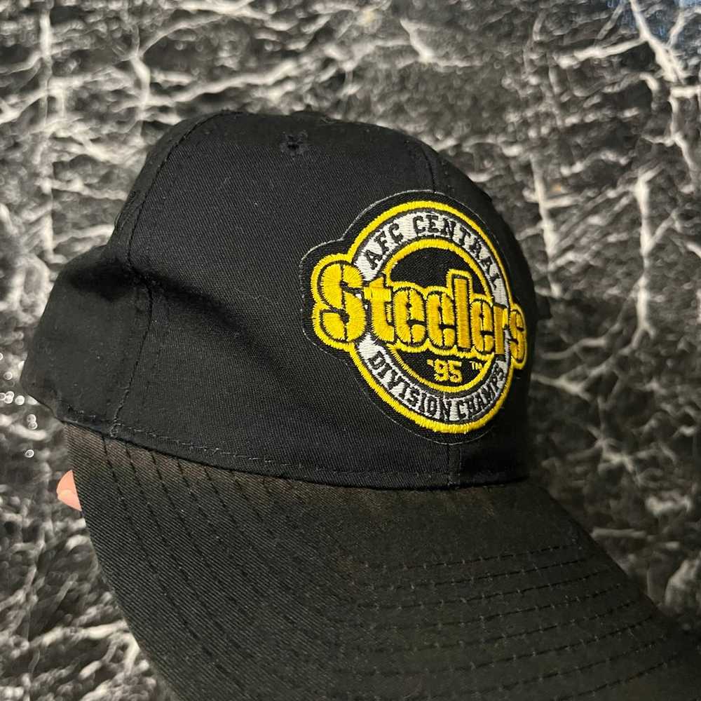 Vintage 1995 Pittsburgh Steelers Starter Hat Adju… - image 2