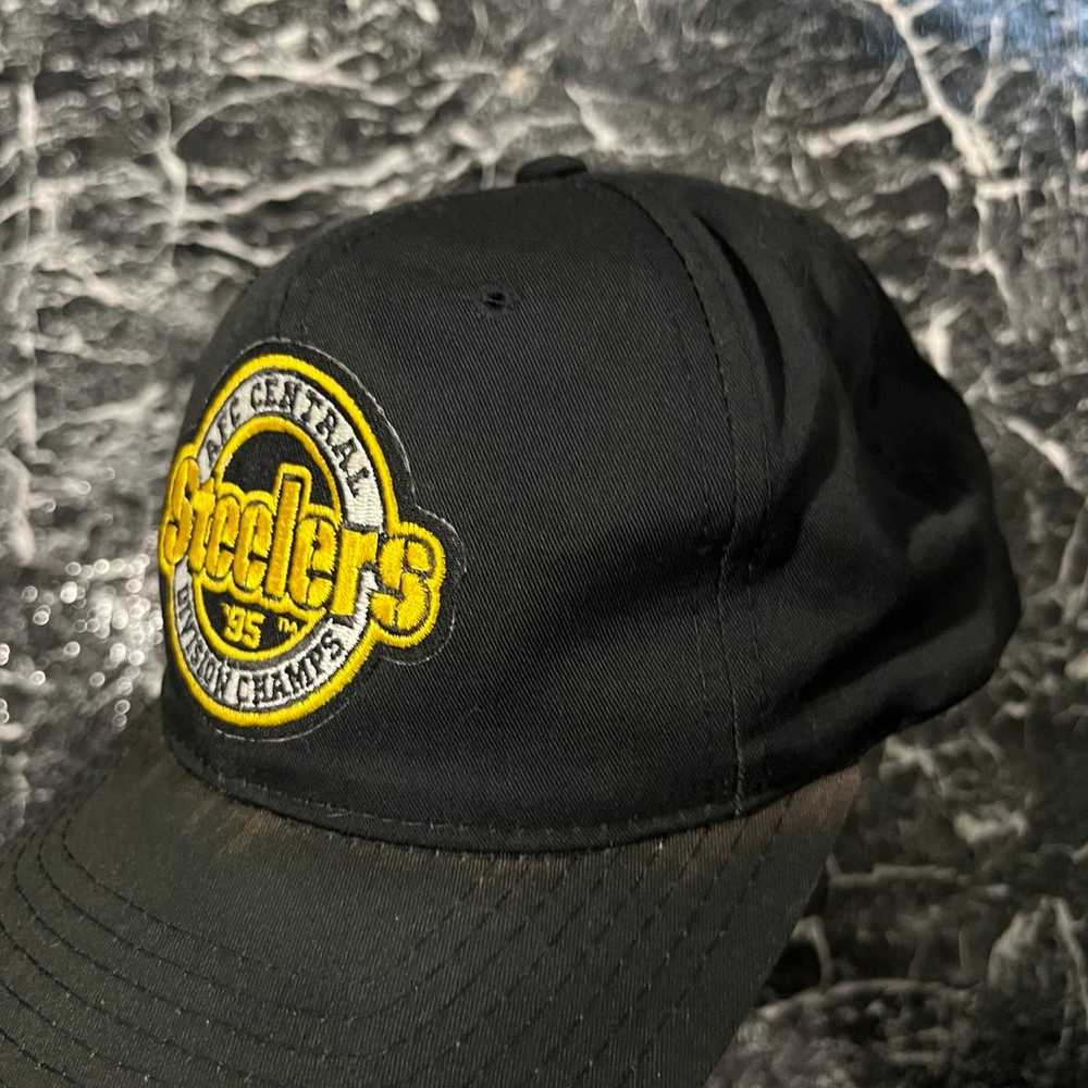 Vintage 1995 Pittsburgh Steelers Starter Hat Adju… - image 3
