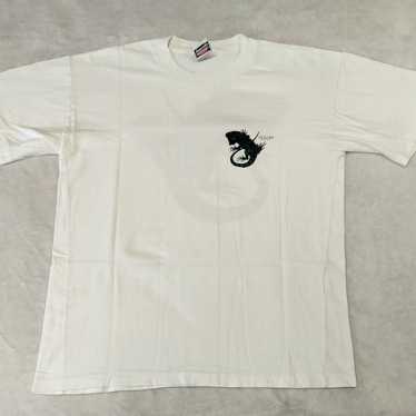 Vintage Tulum Mexico Iguana T Shirt XL Single Stit