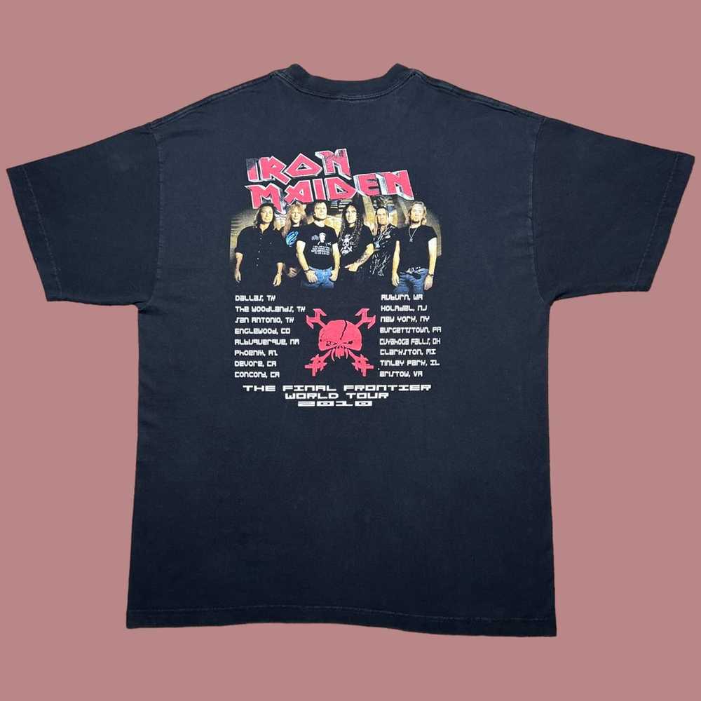 Vintage 2010 Iron Maiden The Final Frontier Band … - image 2