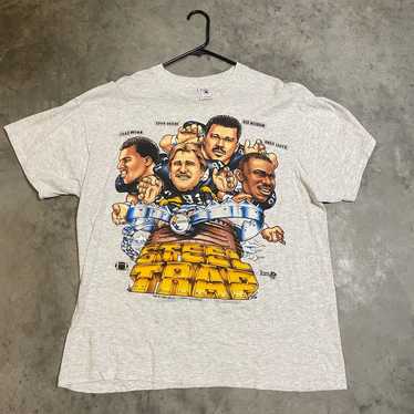 Vintage 1994 Steel Trap Pittsburg Steelers T-shirt - image 1