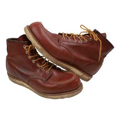 【11/D】9106レッドウィングRED WING★ハーレー gpz USA Red Wing Boots 9106 Irish Setter US:9D Leather Reddish brown