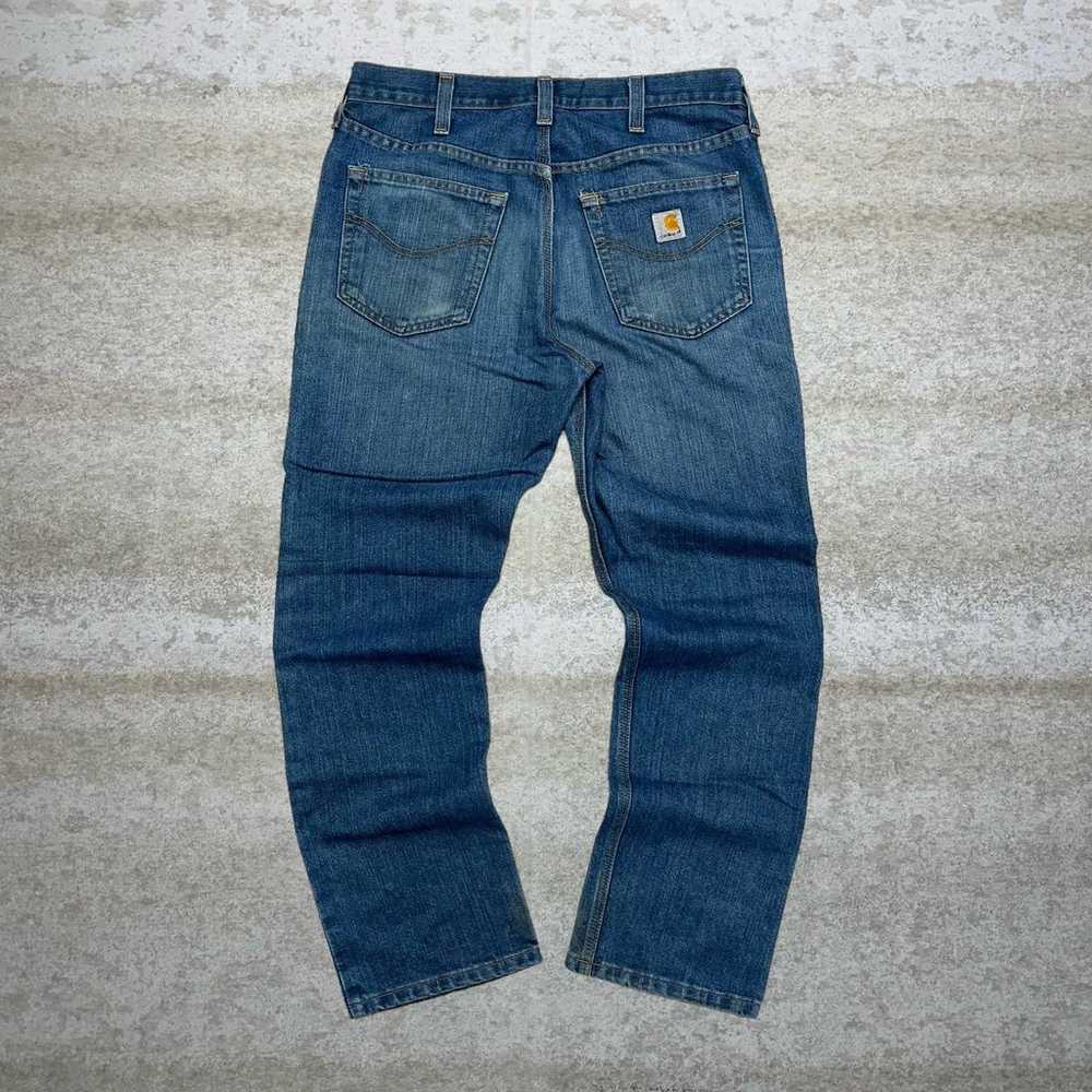 Vintage Carhartt Jeans Relaxed Fit Dark Wash Work… - image 1