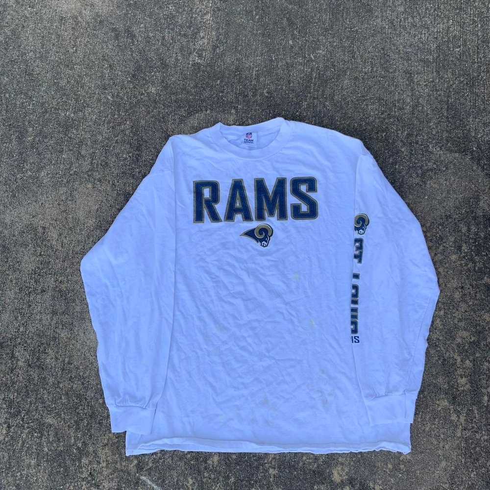 Vintage St. Louis Rams NFL long sleeve tee - image 1