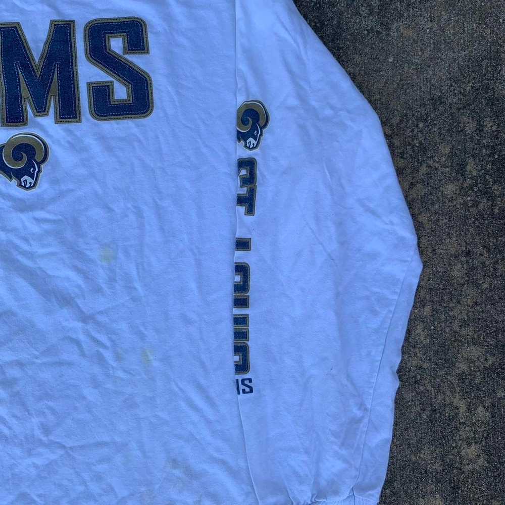 Vintage St. Louis Rams NFL long sleeve tee - image 2