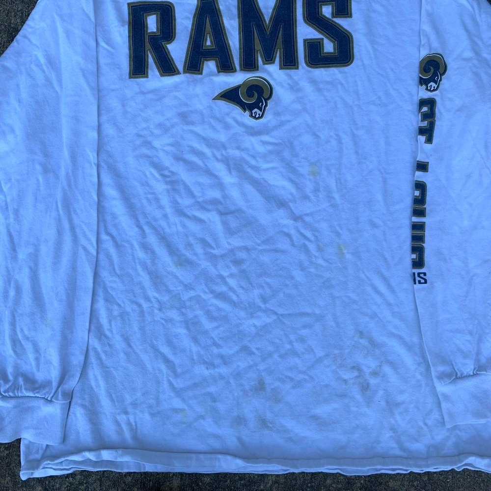 Vintage St. Louis Rams NFL long sleeve tee - image 3