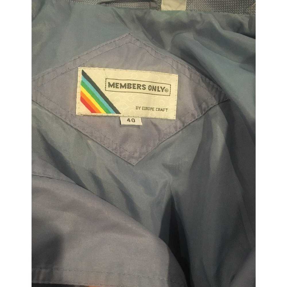 MEMBERS ONLY Jacket sz 40 - image 11