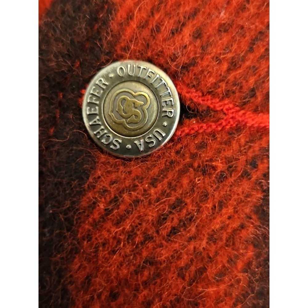 Schaefer Outfitter Wool Blend Vest Red Buffalo Ch… - image 7