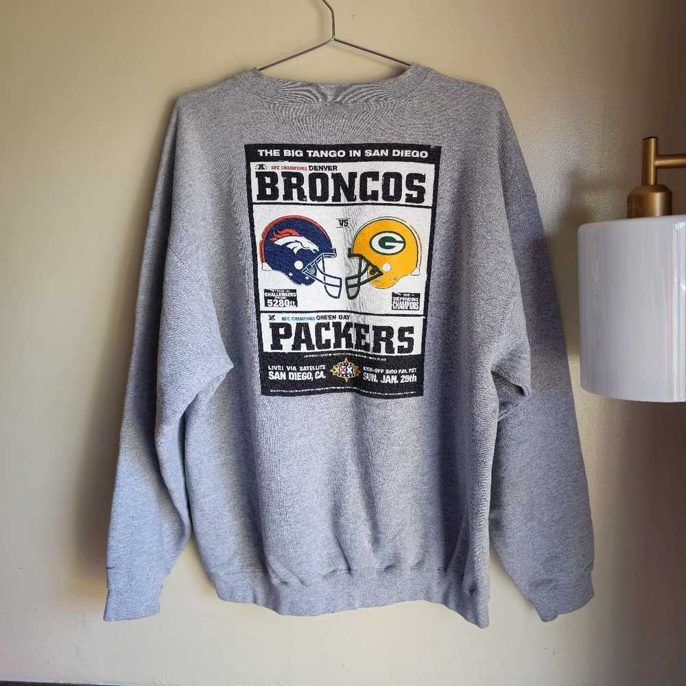 Nike Vintage Denver Broncos Crewneck Sweatshirt - image 1