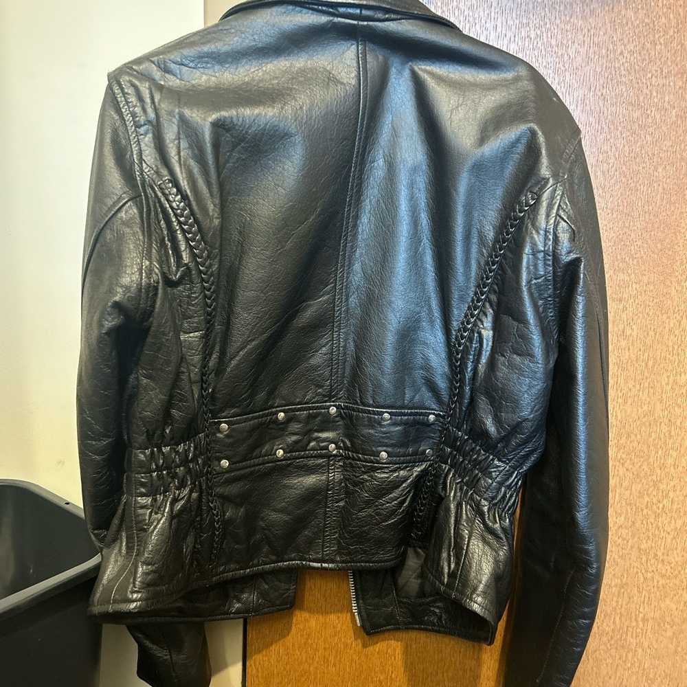 Xelement Xelement made in USA leather jacket - image 2