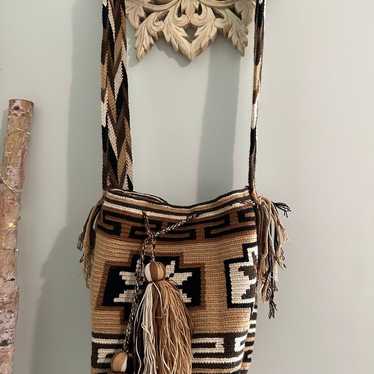 New Wayuu Mochilla Purse from Colombia - image 1