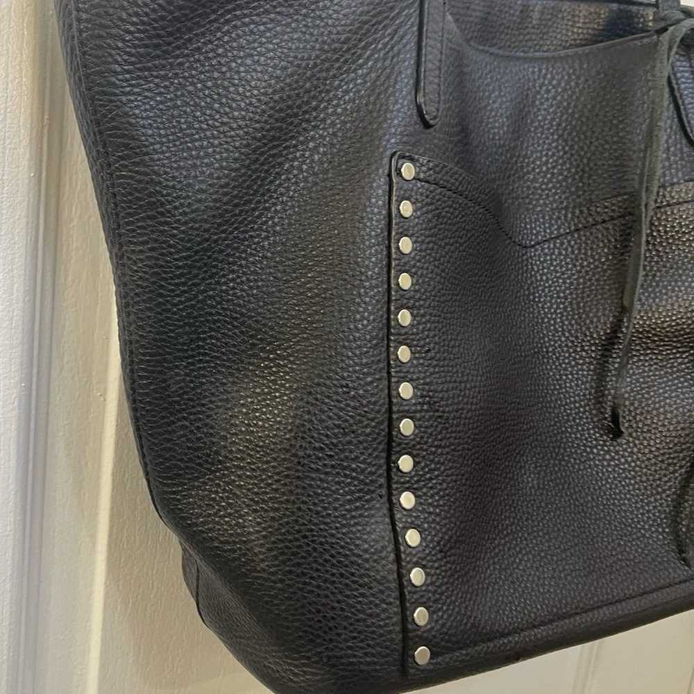 Rebecca Minkoff black leather tote - image 2