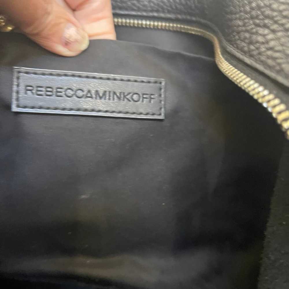 Rebecca Minkoff black leather tote - image 6
