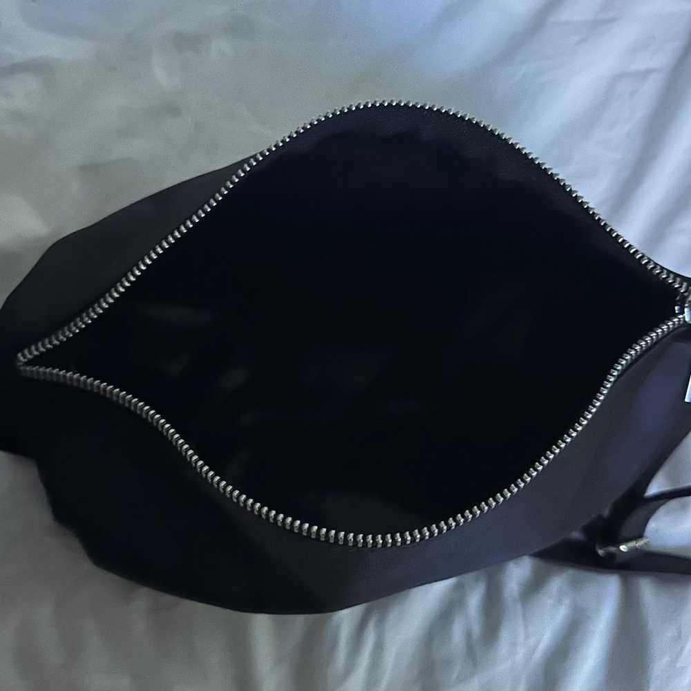 Bevini Modena black, nylon shoulder bag - image 4