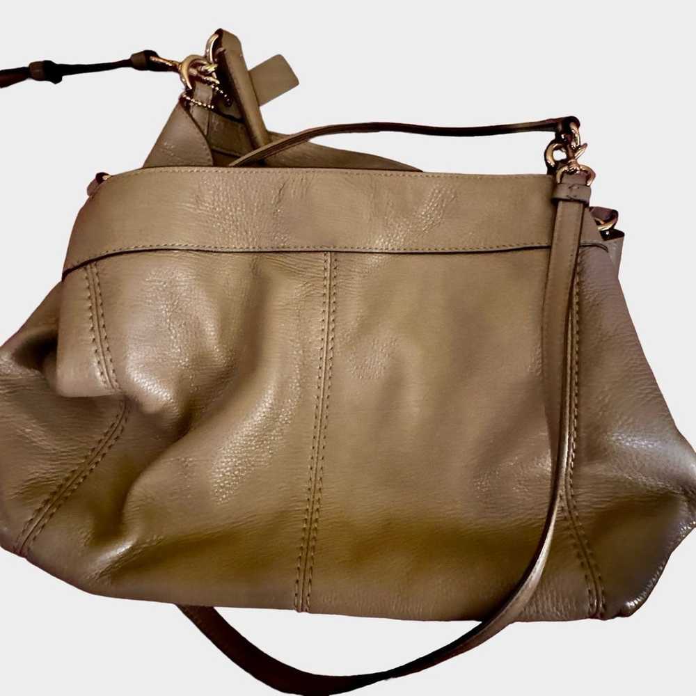 Coach soft leather crossbody handbag - image 2