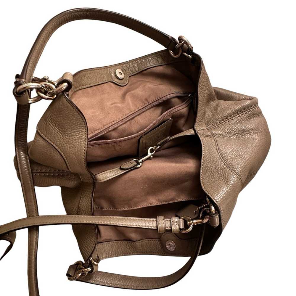 Coach soft leather crossbody handbag - image 3
