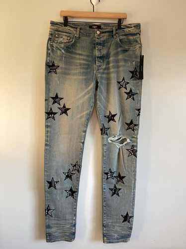 Amiri Amiri Bandana Star Patch Clay Indigo Denim J