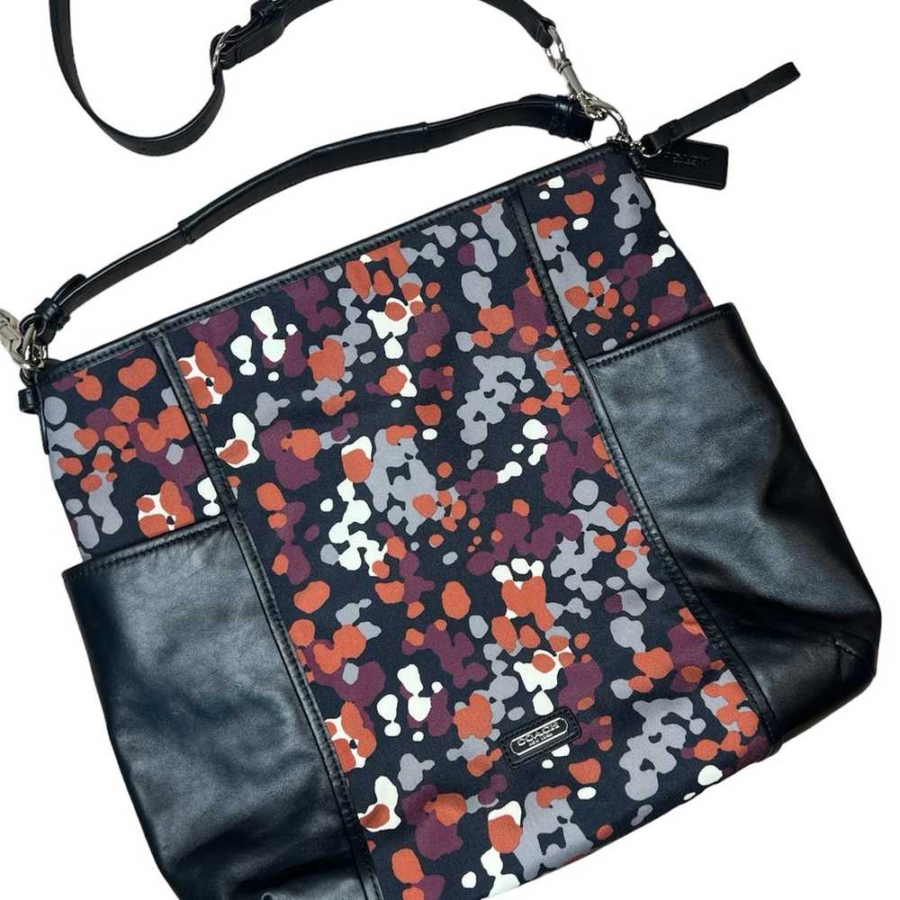 NEW Coach Park Splatter Print Hobo Bag - image 4