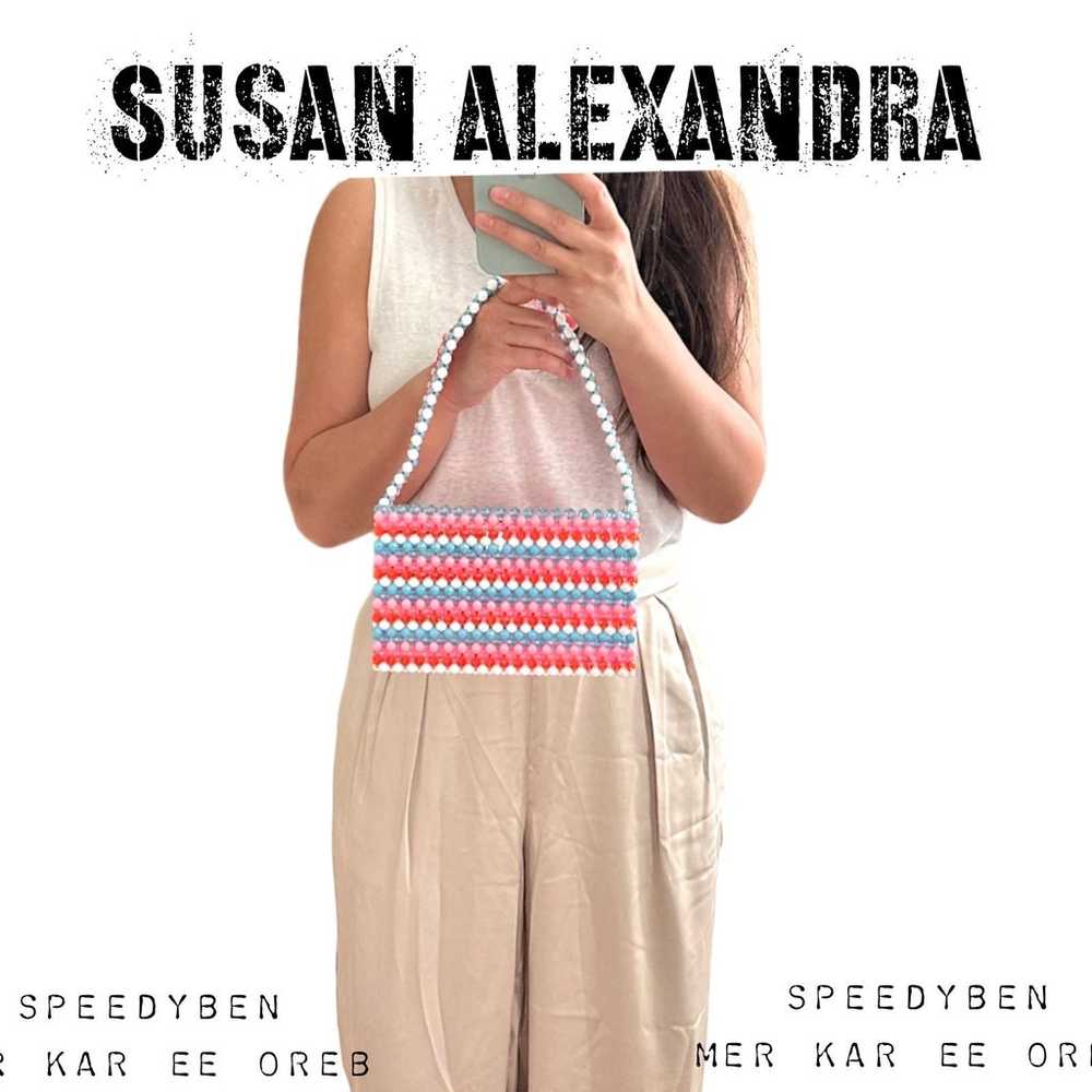 Susan Alexandra Multi Cotton Candy Bag - image 2