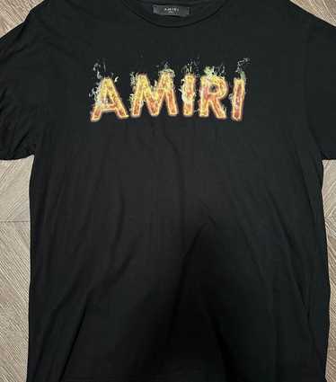 Amiri AMIRI flame LOGO classic short sleeves - image 1